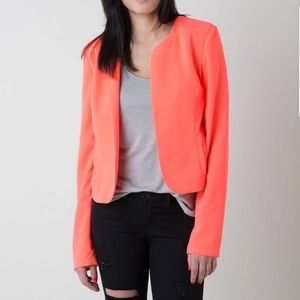 BLVD Jackets & Coats - BLVD Neon Flyaway Blazer Size XL BLVD Jackets & Coats - BLVD Neon Flyaway Blazer Size XL